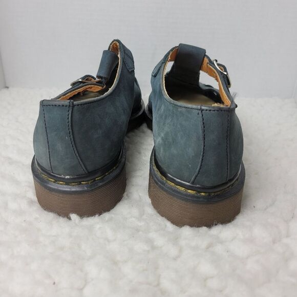 Vtg 70\'s Dr. Martens Mary Jane  Womens Shoes Size 9 Blue Leather England Made main image 11